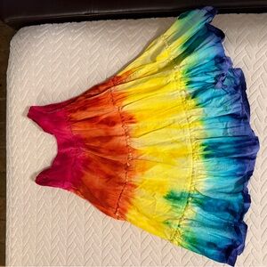 Vibrant Multicolor Kids Casual Dress